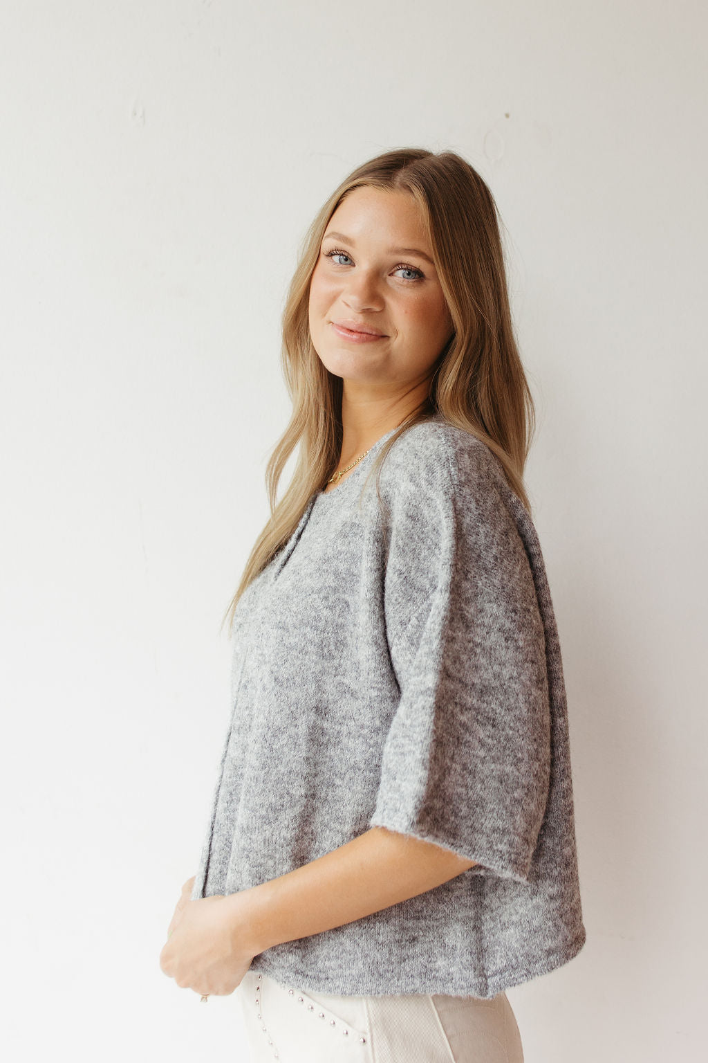 lovely days 3/4 sleeve cardigan