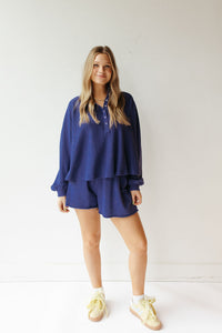 ollie waffle knit long sleeve