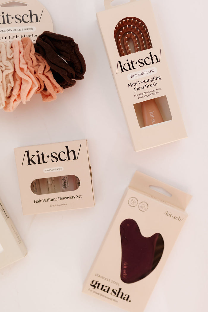 mini detangling flexi brush -terracotta