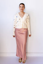 mode, jewels crop sweater