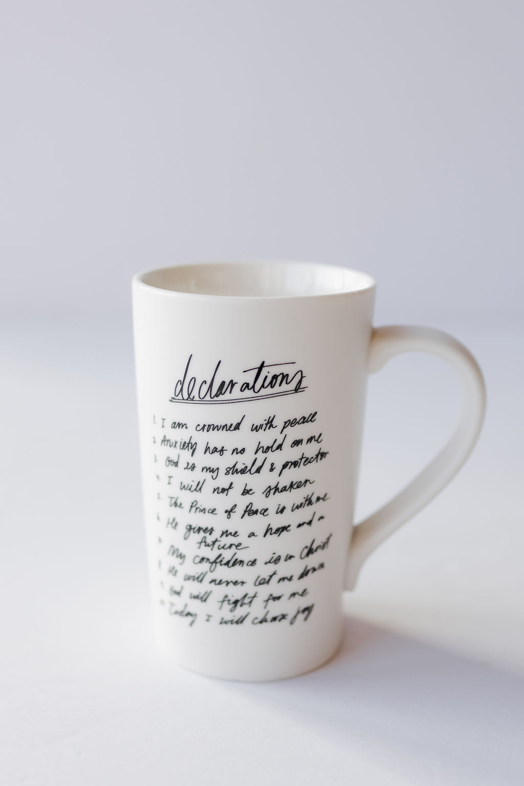 declarations of truth mug