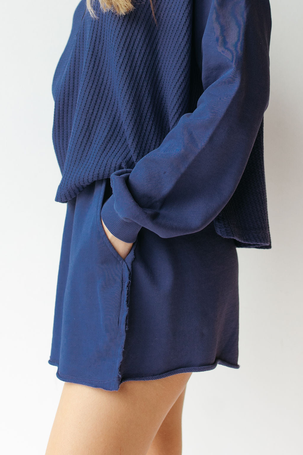 ollie terry knit shorts