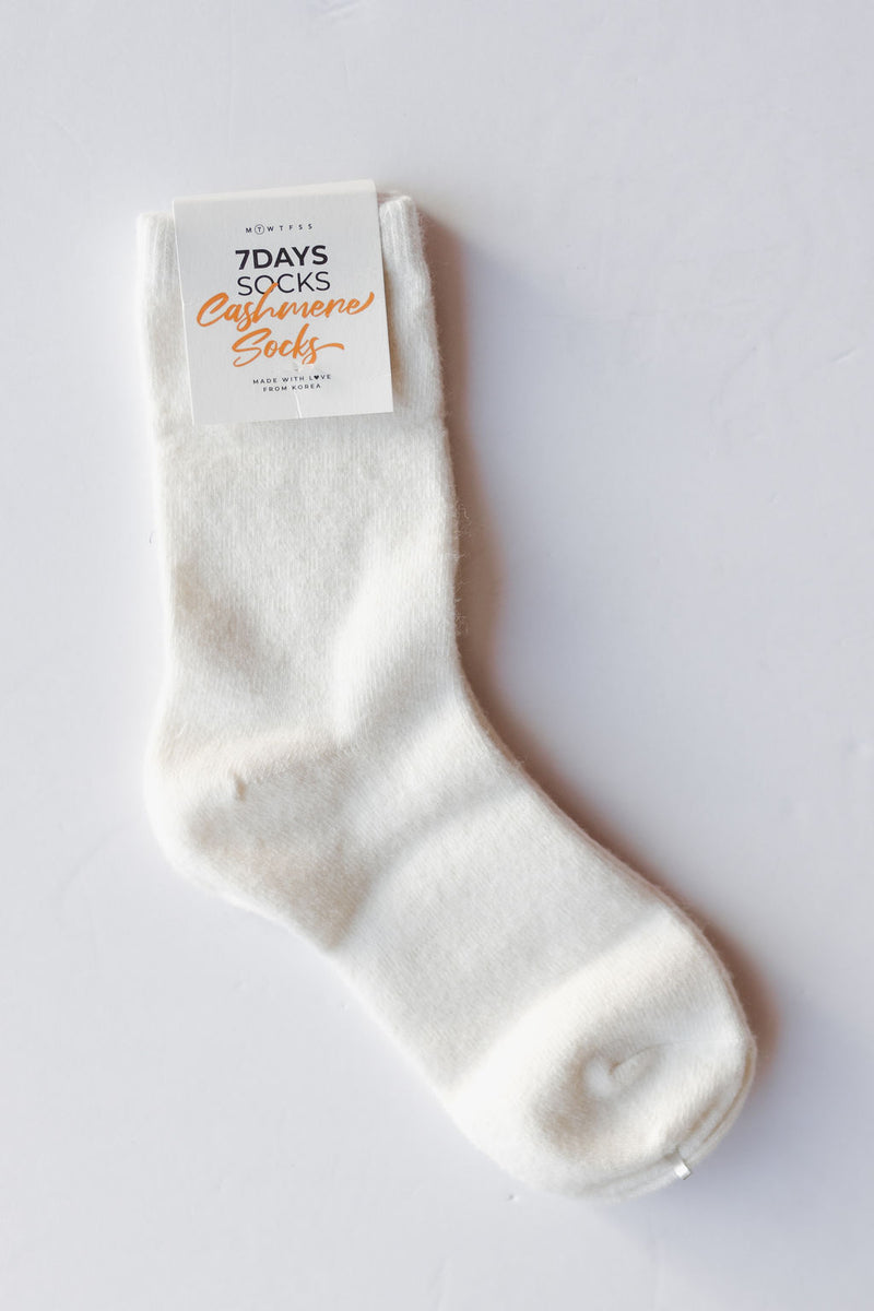 cashmere blend socks