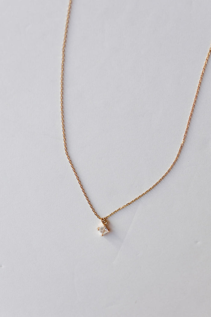 classic diamond necklace
