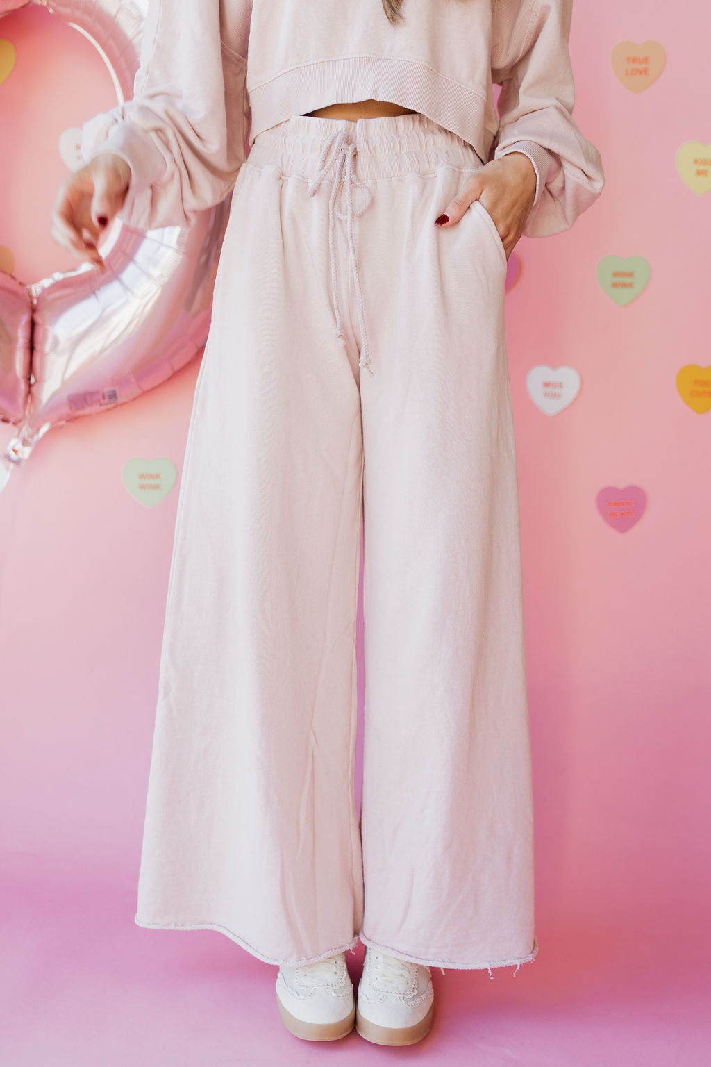 drew wide leg sweatpants