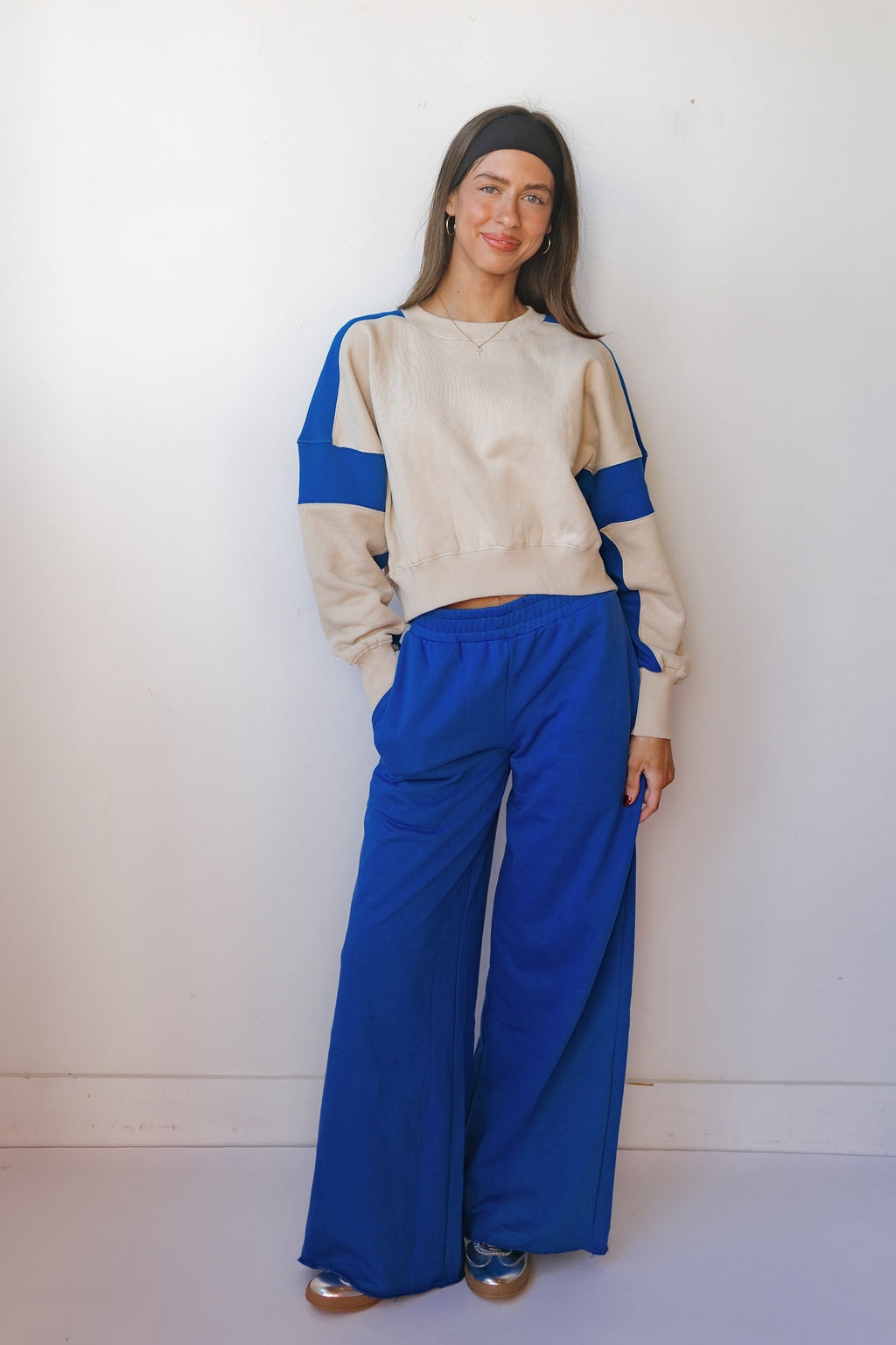 asher cropped sweatshirt