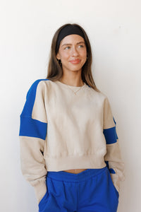 asher cropped sweatshirt