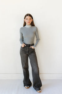 coleen mock neck bodysuit