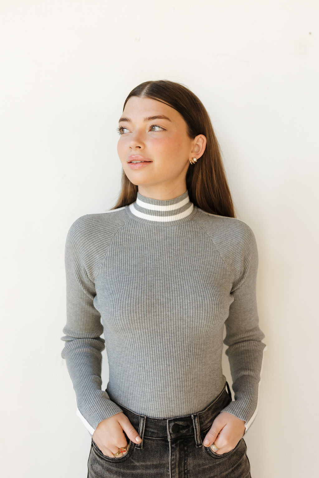 coleen mock neck bodysuit