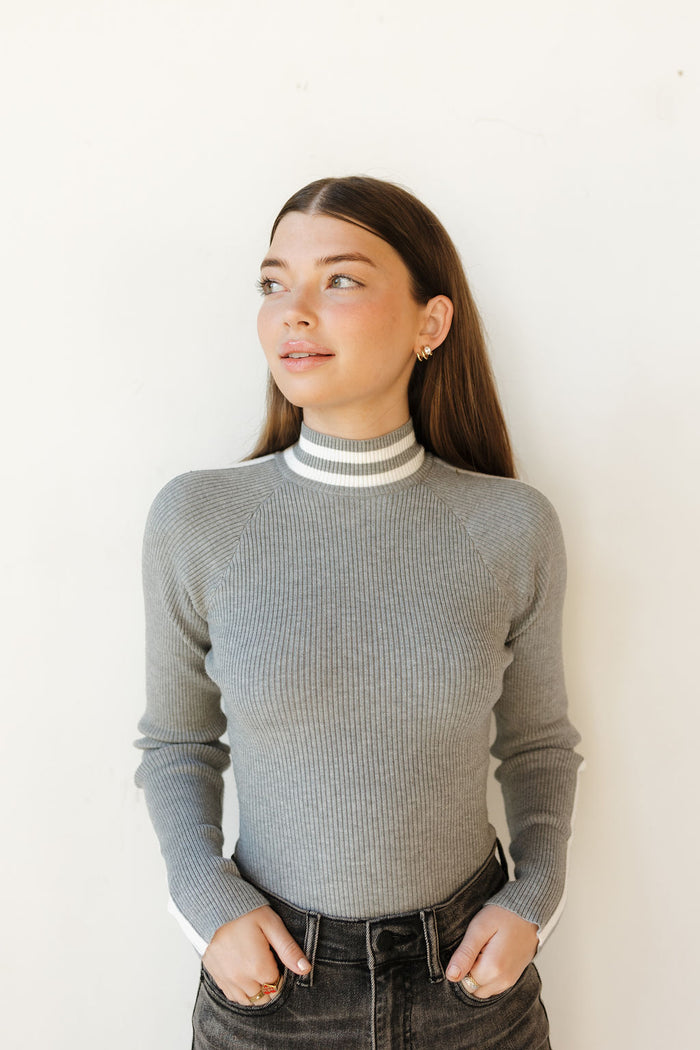 coleen mock neck bodysuit