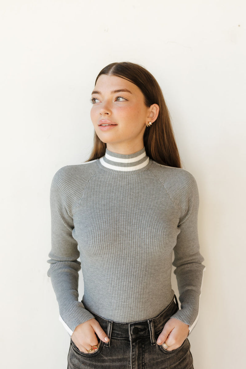 coleen mock neck bodysuit