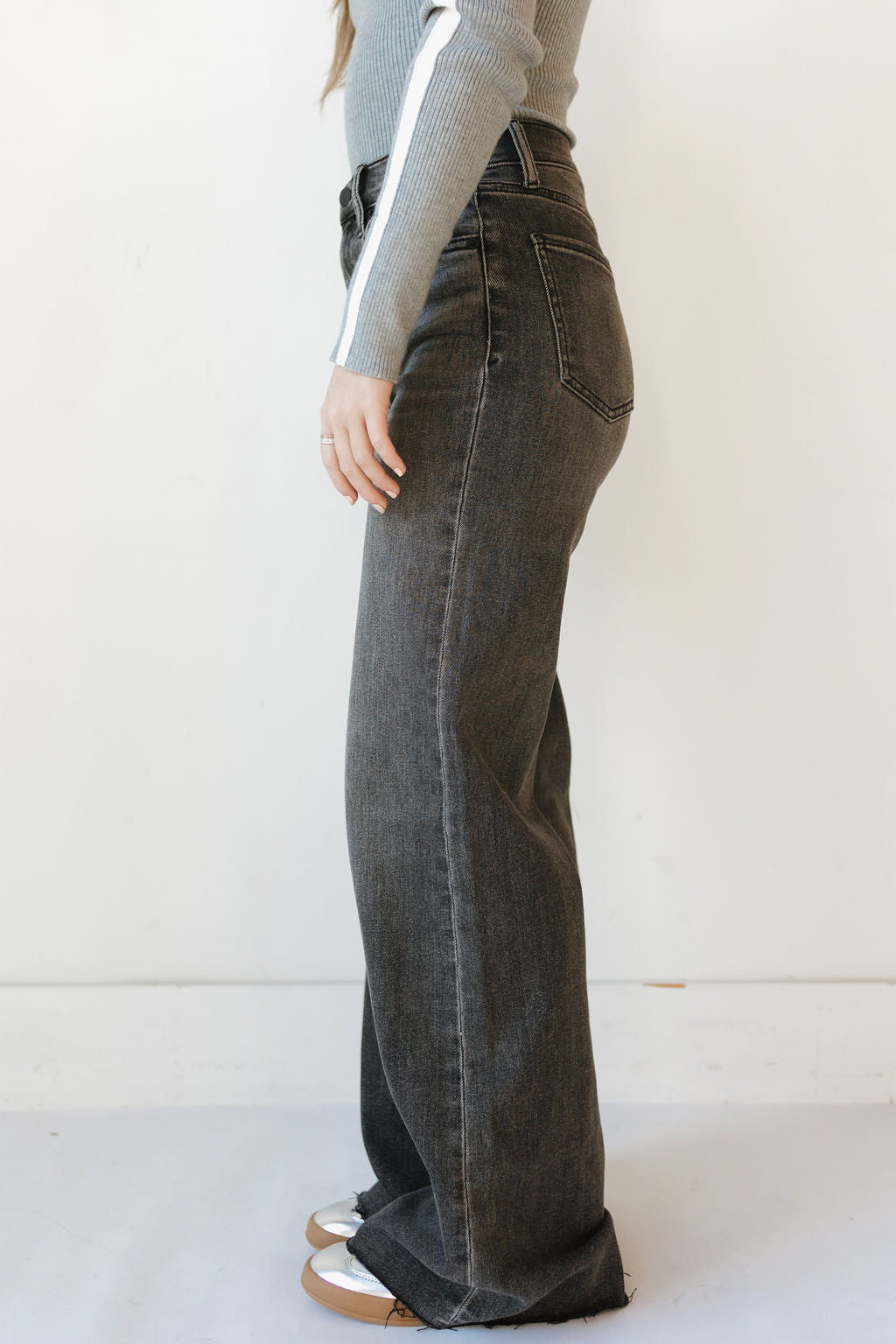 far out high rise wide leg jeans