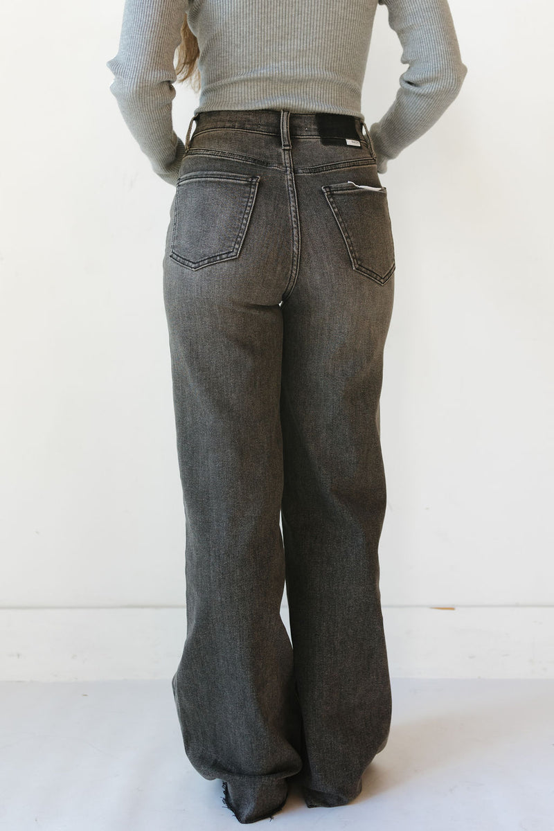 far out high rise wide leg jeans