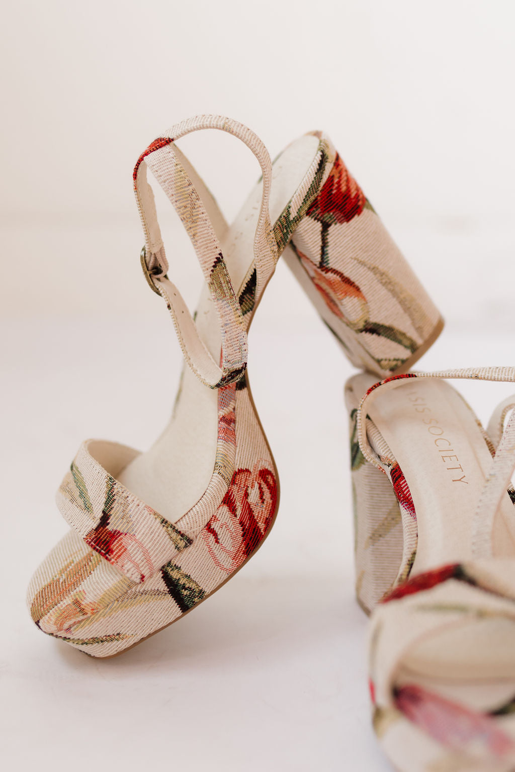 olympia platform heel