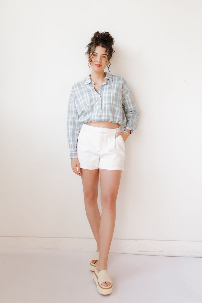 kami pleated shorts