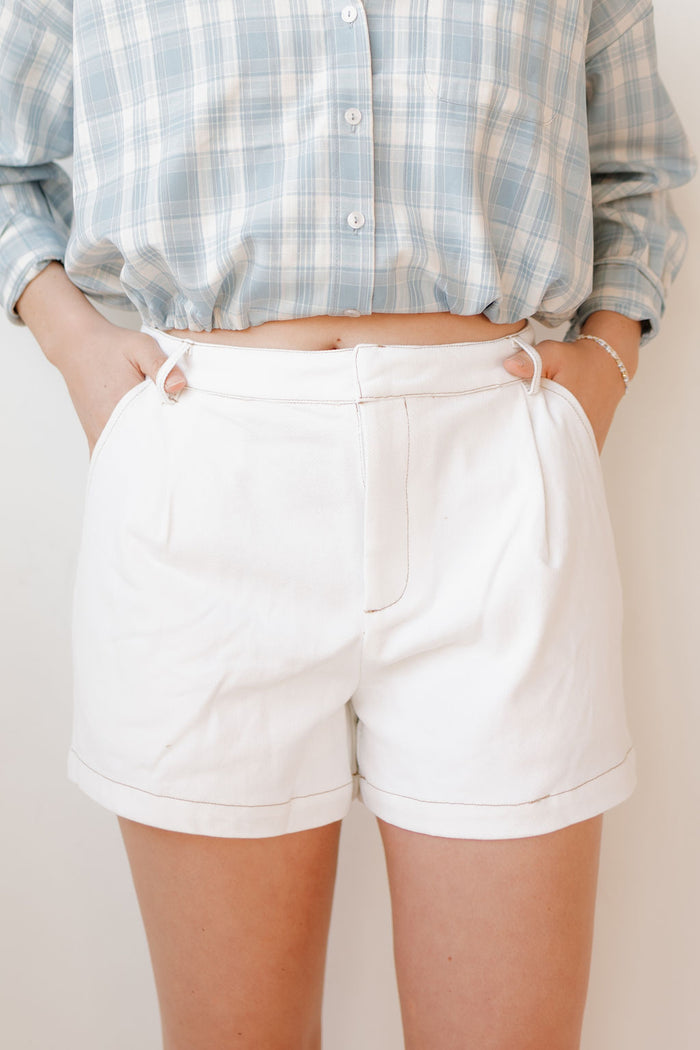kami pleated shorts