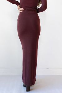 chanel maxi skirt