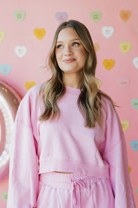 drew cropped sweatshirt