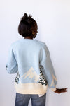 mode, alpine club sweater