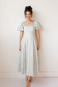 annika floral maxi dress