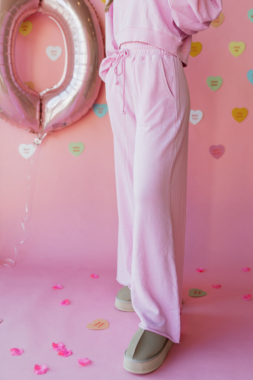 drew wide leg sweatpants