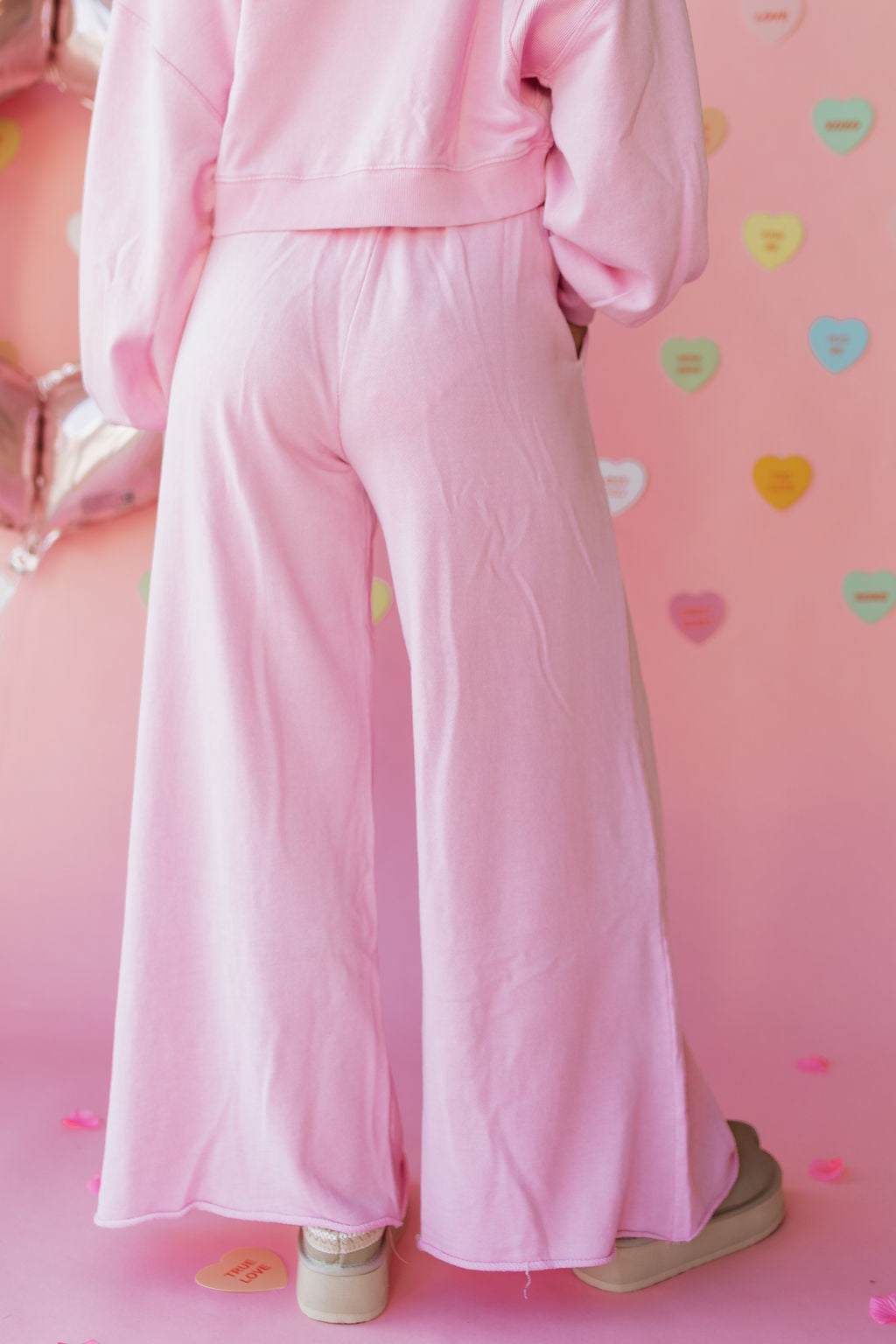 drew wide leg sweatpants