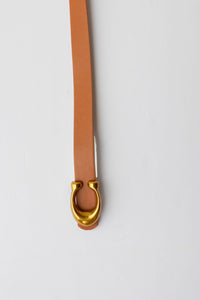 horseshoe buckle belt