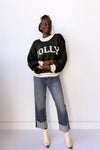 mode, jolly knit sweater