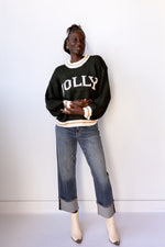 mode, jolly knit sweater