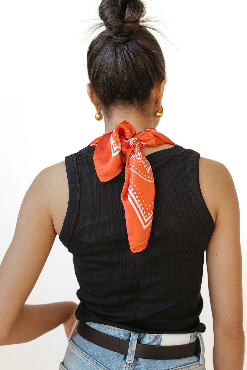 sahara ribbed tank