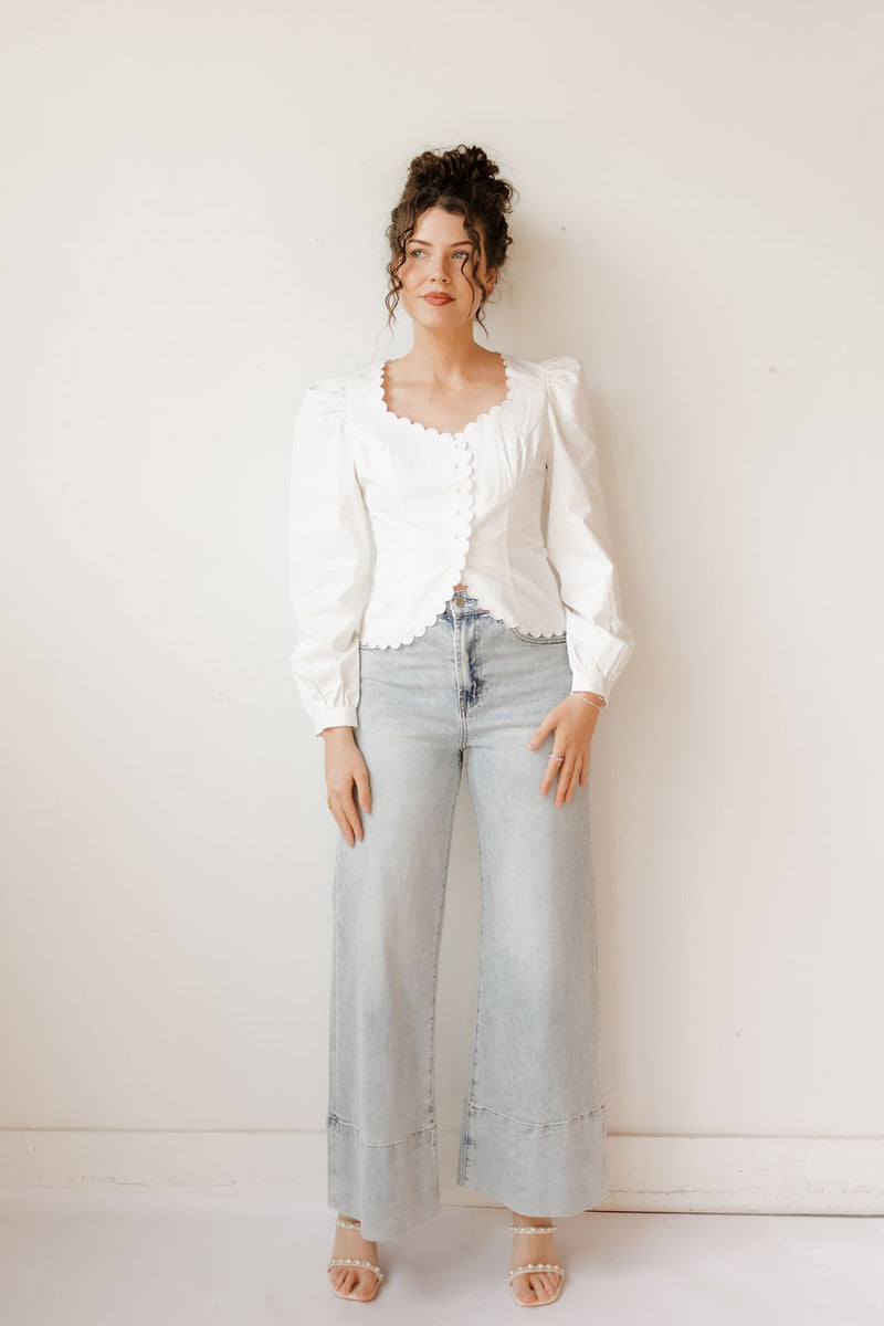 emerson relaxed flare jean
