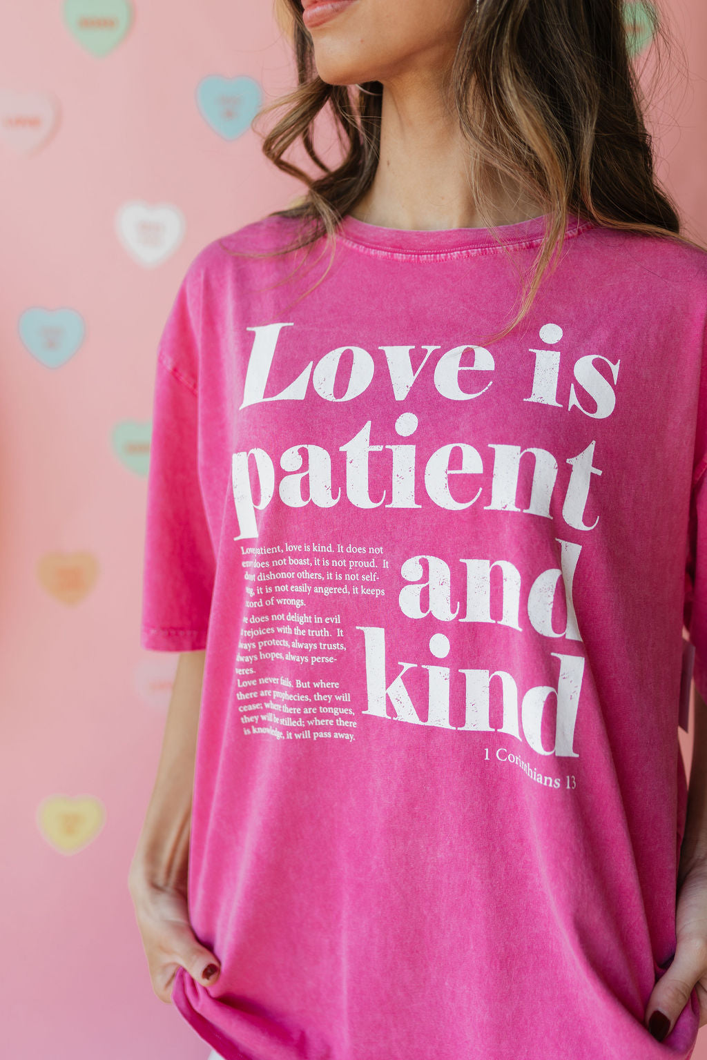 love is patient, love is kind tee