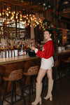 mode, merry knit sweater