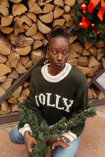 mode, jolly knit sweater