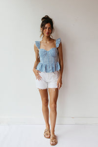 baylin eyelet top
