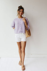 lovely days 3/4 sleeve cardigan