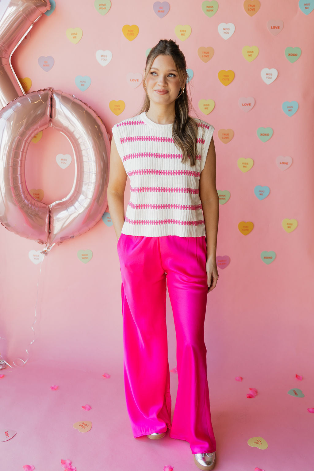 castille satin pants