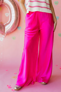 castille satin pants