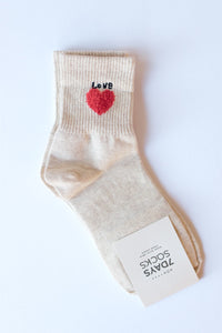 mode, love gram socks