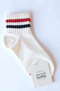 mode, retro stripe socks