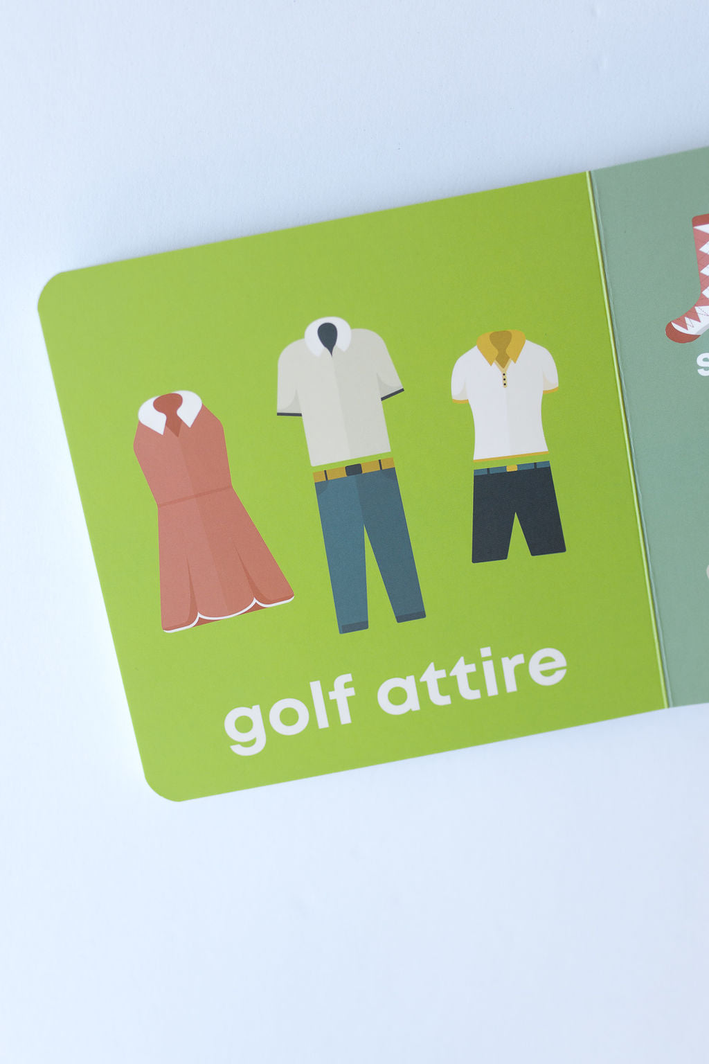mode, golf baby book