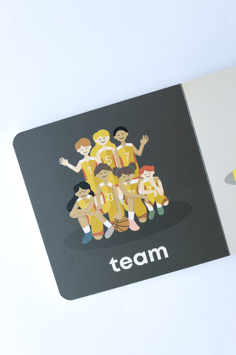 mode, basketball baby book