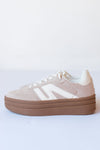 mode, topping platform sneakers