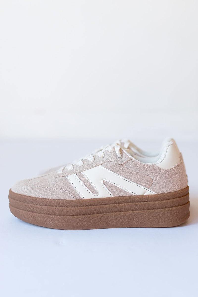 mode, topping platform sneakers