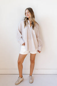 jillian button down