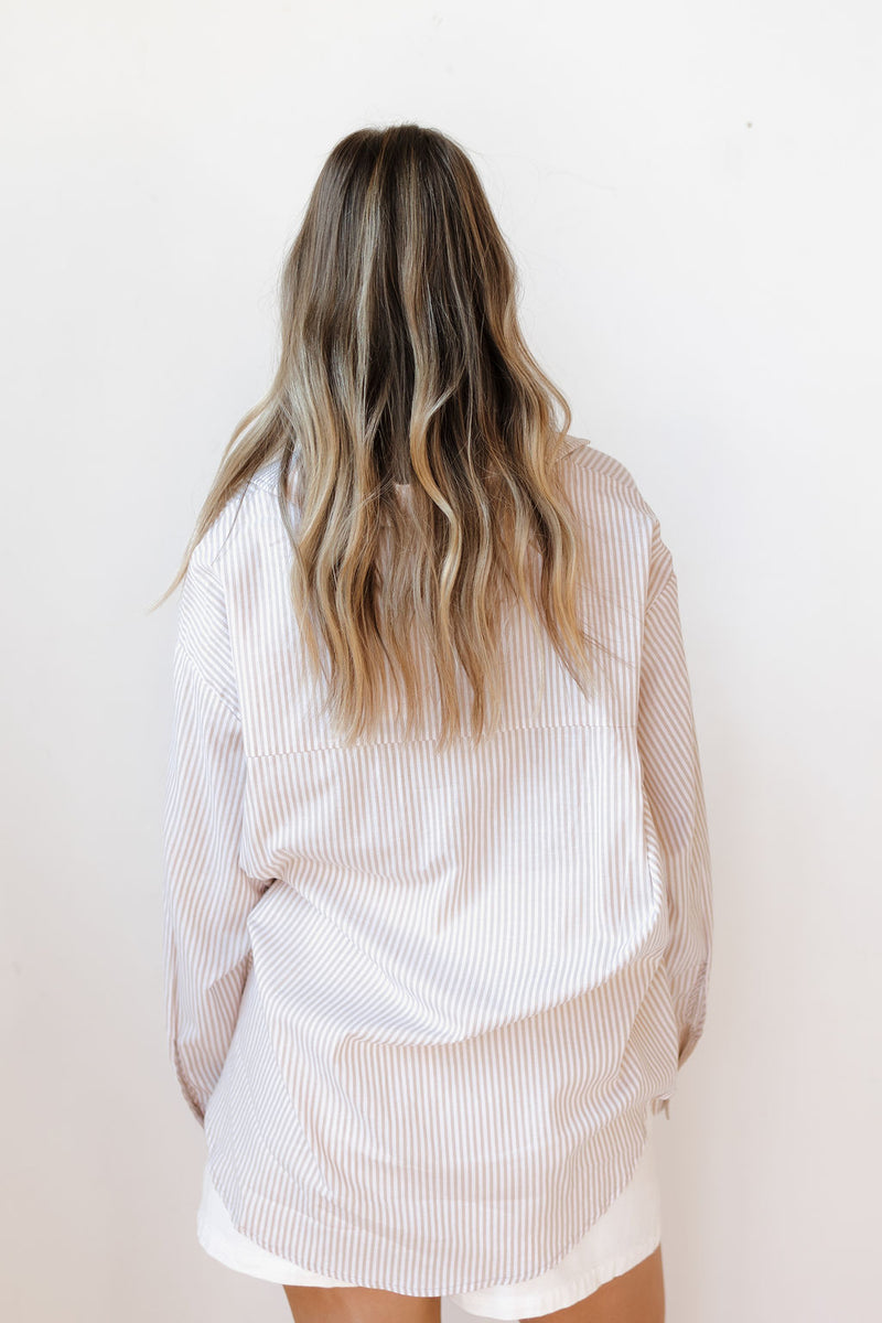 jillian button down