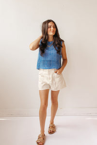shayna knitted tank