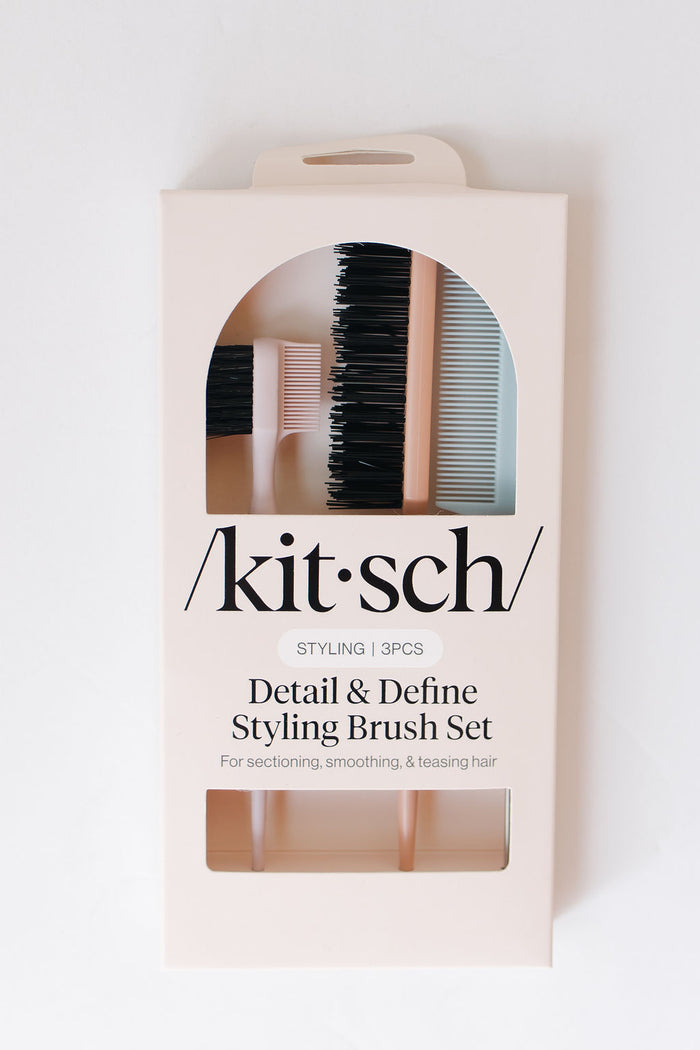 detail & define styling brush set