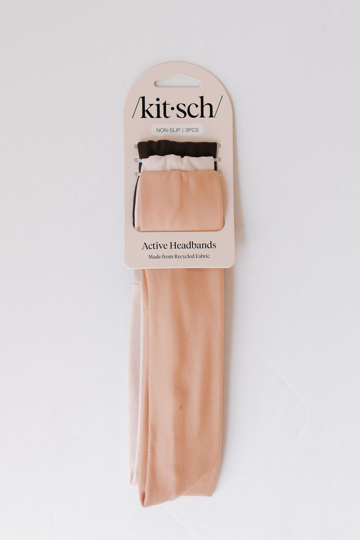 active headbands 3pc set- rosewood