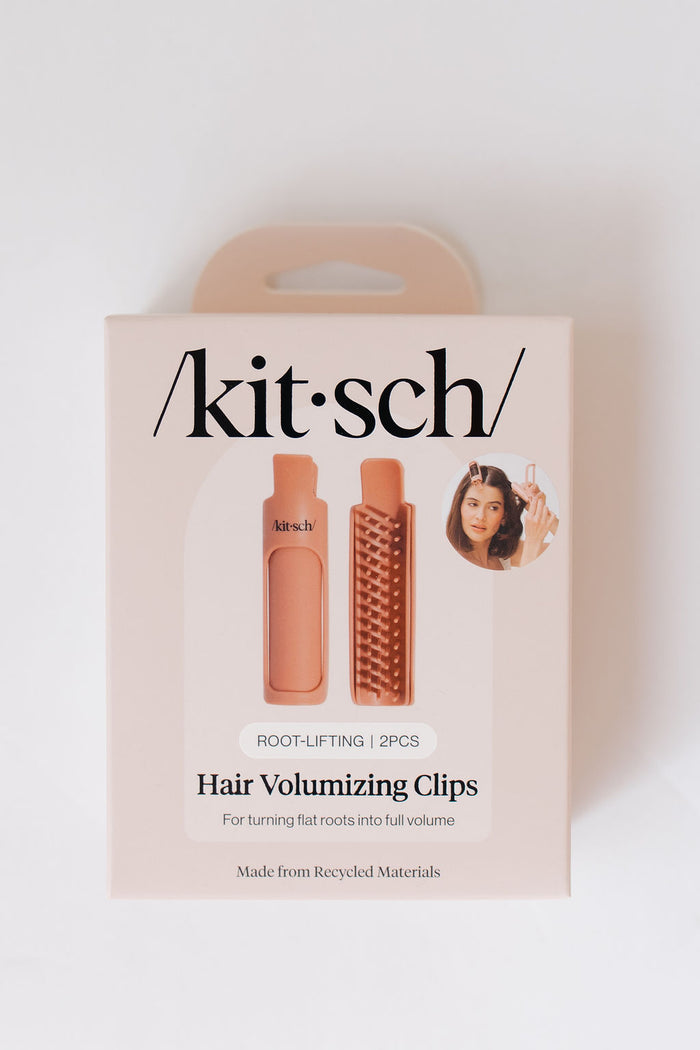 hair volumizing clips - terracotta